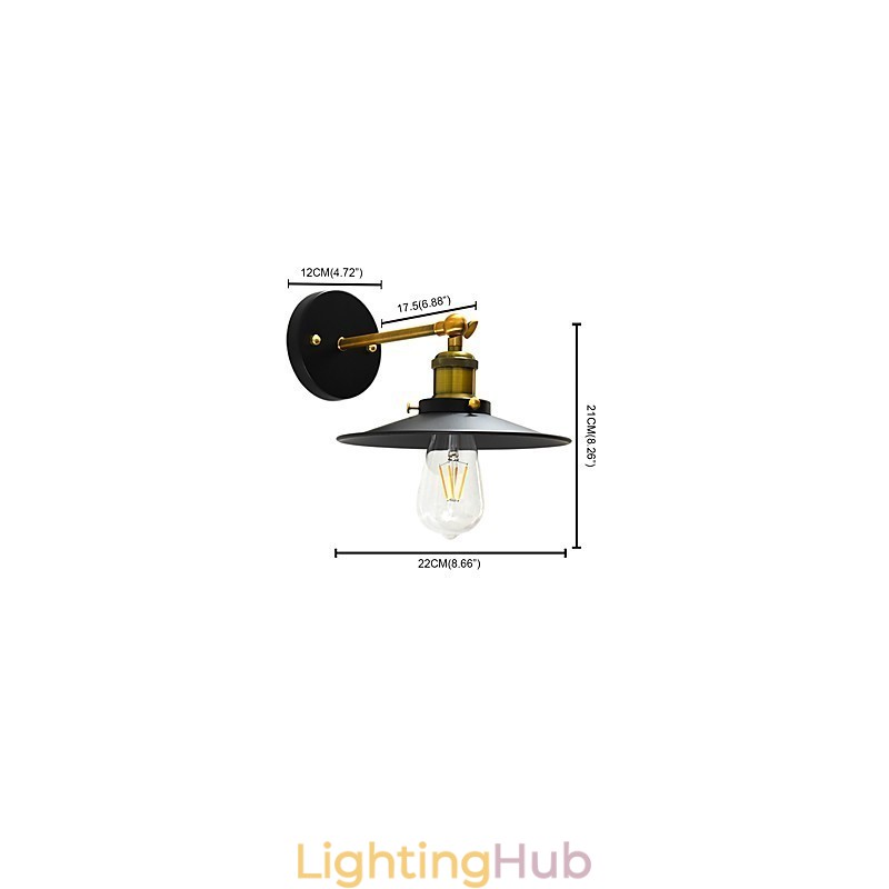 Paint Single Wall Iron Wall Lamp Dumb Black Lightsaber Lamp On Wall