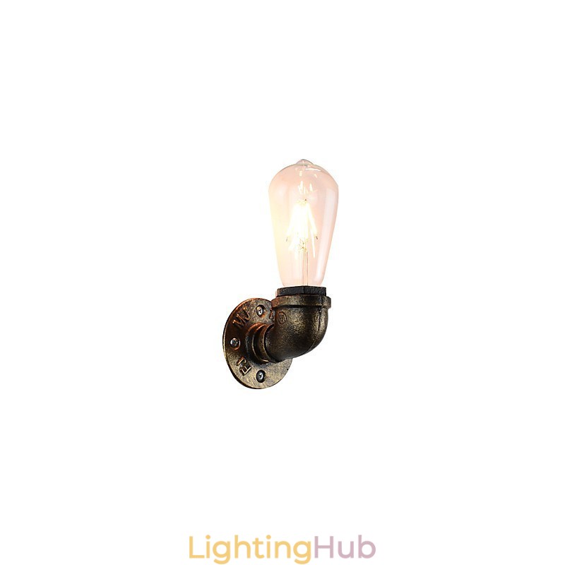Rustic Lodge Traditional Classic Antique Brass Feature for Ambient Light Wall Sconces Wall Light