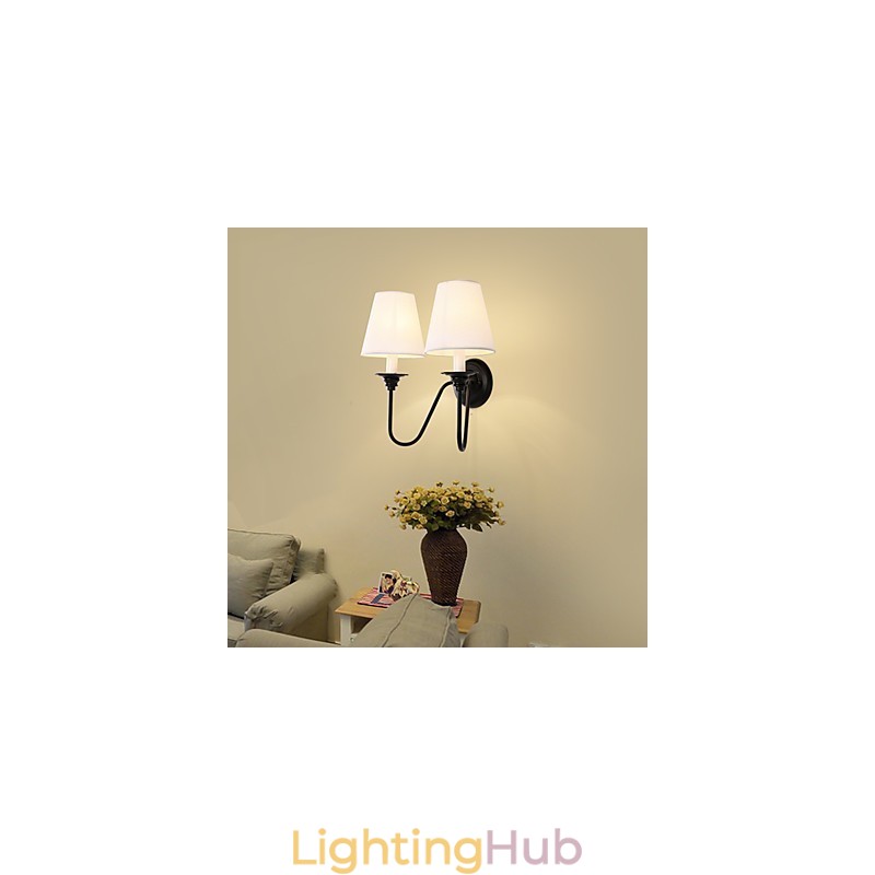 Rustic Lodge Black Oxide Finish Feature for Eye Protection Ambient Light Wall Sconces Wall Light
