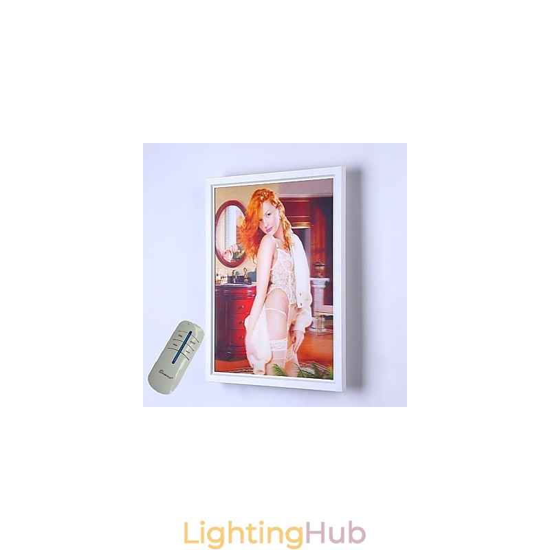 Integrated Modern Contemporary Modern Comtemporary Painting Feature for Ambient Light Wall Sconces