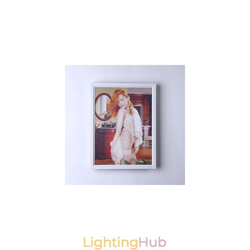 Integrated Modern Contemporary Modern Comtemporary Painting Feature for Ambient Light Wall Sconces