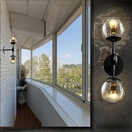 Rustic Lodge Country Electroplated Feature for Mini Style Ambient Light Wall Sconces Wall Light