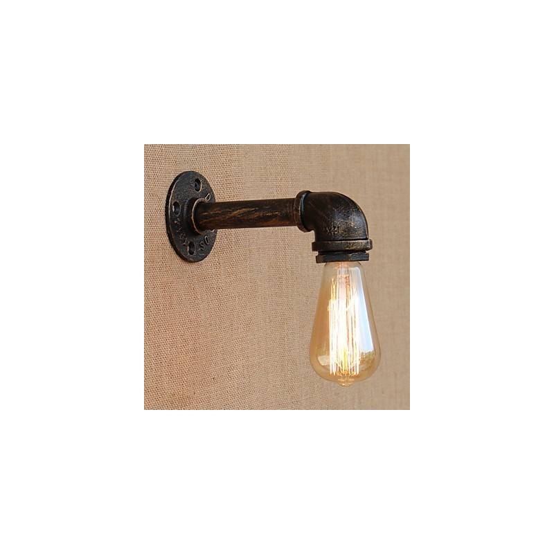 Country Retro Painting Feature for Mini Style Swing Arm Ambient Light Wall Sconces