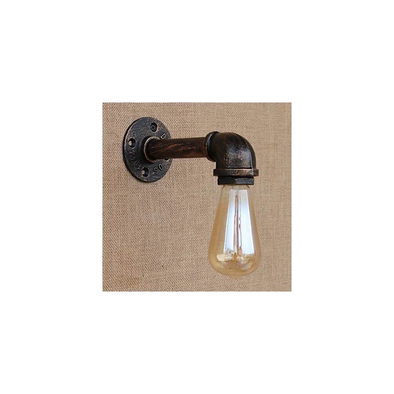 Country Retro Painting Feature for Mini Style Swing Arm Ambient Light Wall Sconces
