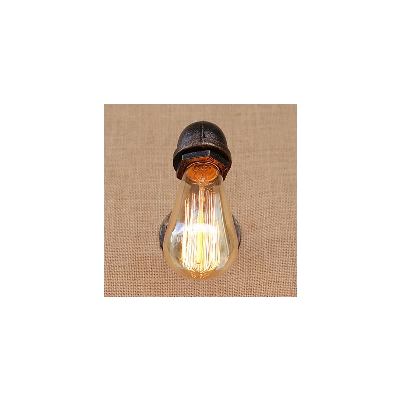 Country Retro Painting Feature for Mini Style Swing Arm Ambient Light Wall Sconces