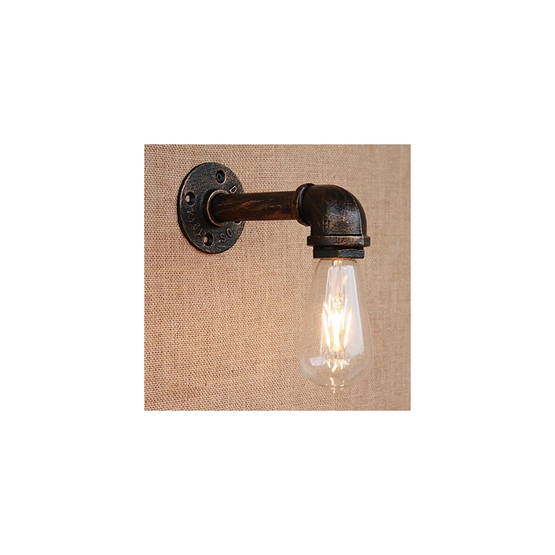 Country Retro Painting Feature for Mini Style Swing Arm Ambient Light Wall Sconces