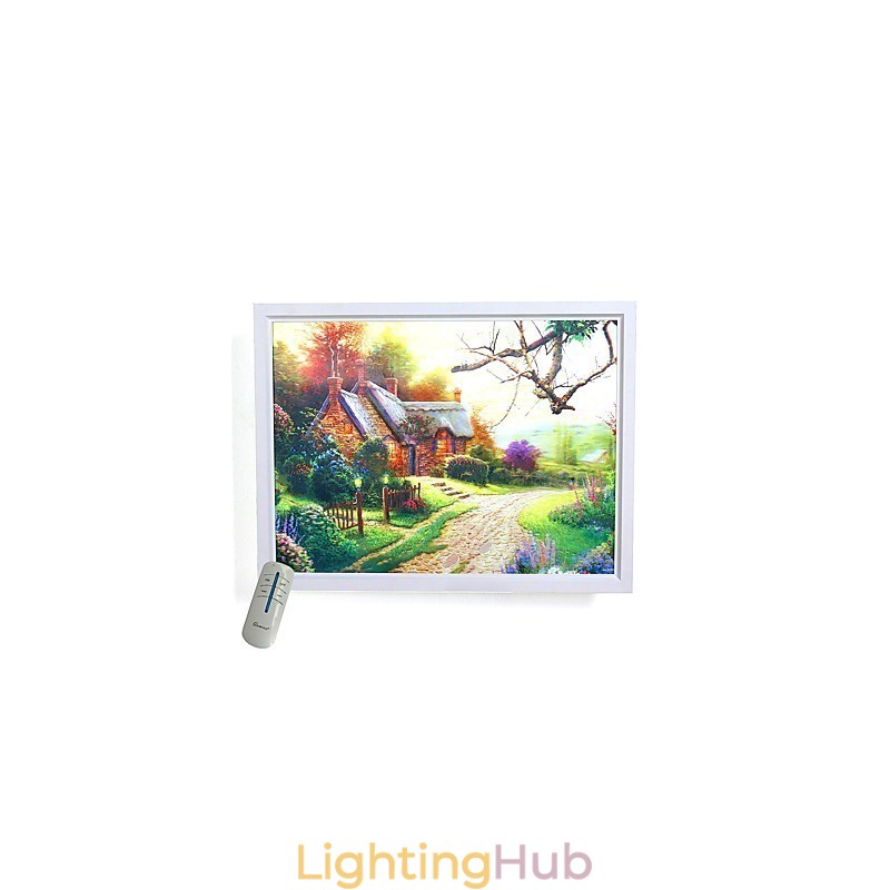 Integrated Modern Contemporary Modern Comtemporary Painting Feature for Ambient Light Wall Sconces