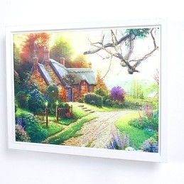 Integrated Modern Contemporary Modern Comtemporary Painting Feature for Ambient Light Wall Sconces