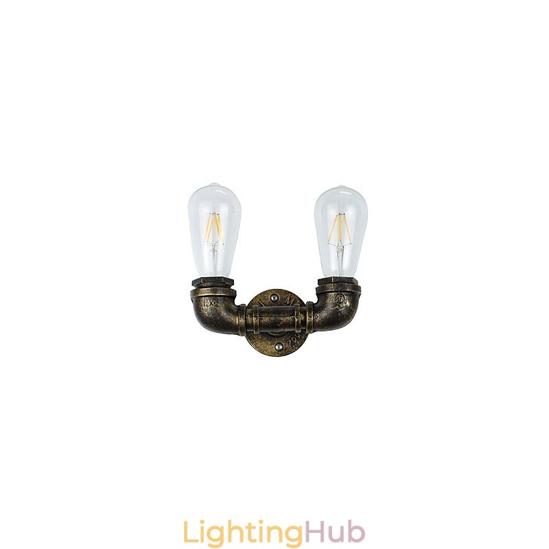 Rustic Lodge Traditional Classic Antique Brass Feature for Ambient Light Wall Lights Wall Light