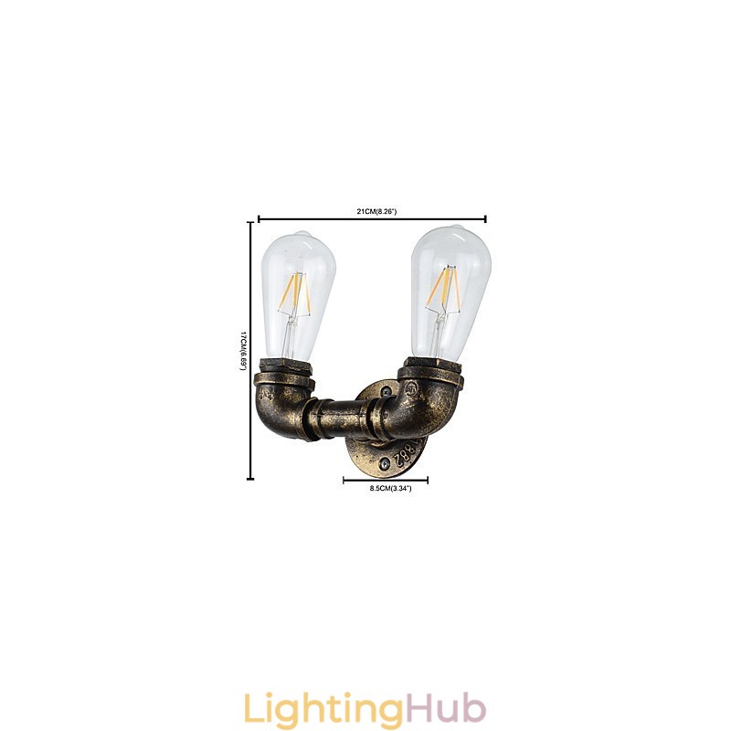 Rustic Lodge Traditional Classic Antique Brass Feature for Ambient Light Wall Lights Wall Light