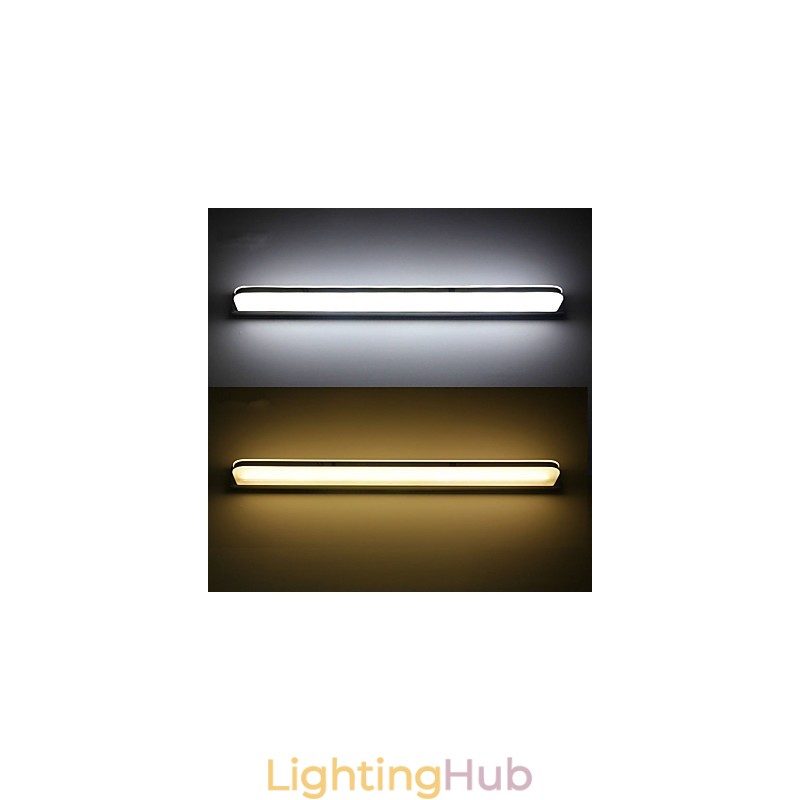 Integrated Modern Contemporary Electroplated Feature for Ambient Light Bathroom Lighting Wall Light