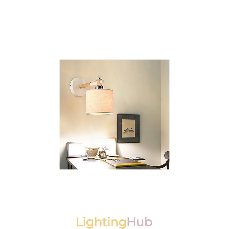 Fabric Wall Light Modern Contemporary Feature Ambient Light Wall Sconces