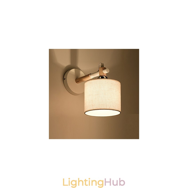 Fabric Wall Light Modern Contemporary Feature Ambient Light Wall Sconces
