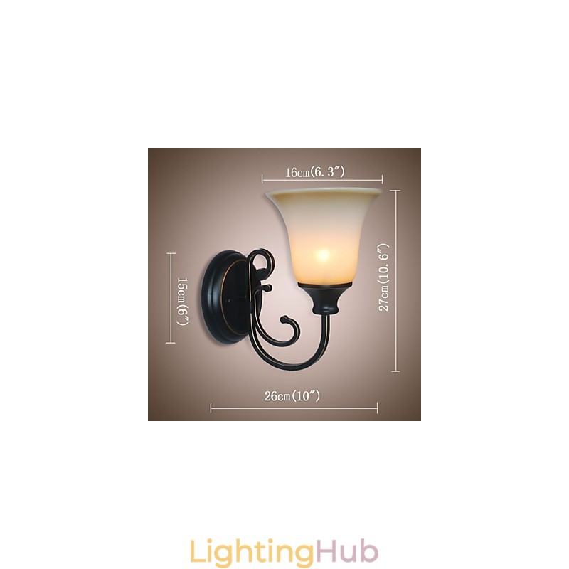 Antique Wall Lamp Bedside Bedroom Lamp Corridor Staircase Wall Lamp Retro Living Room Wall Lamp