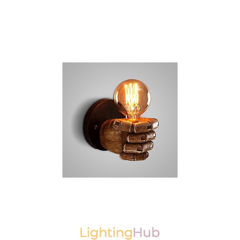 Loft industrial Cafe wall lamp Resin wall lamp Lodge Antique Vintage Retro Painting Feature for Mini Style Ambient Light Wall Sconces Wall Light