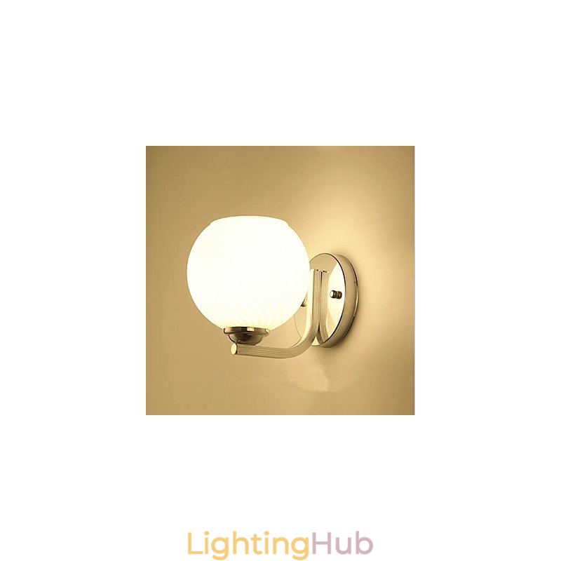 Simple Modern Contemporary Electroplate Feature for Swing Arm Eye Protection Ambient Light Wall Sconces