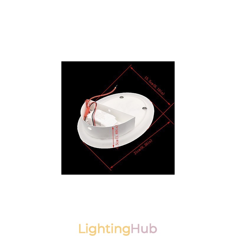 Plum Carved Acrylic Scrub Wall Light Round Shaped Bedside Lamp Corridor Lights Warm White AC220V