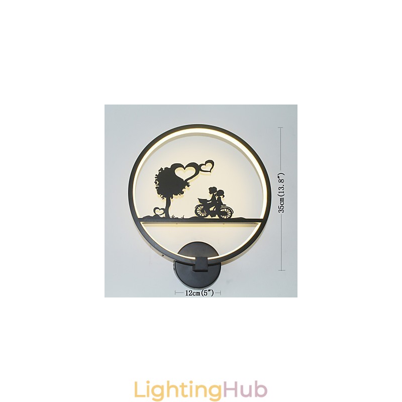Aluminum Product Wall Lamp Modern Minimalist Creative Wall Lamp Fashionable Living Room Background Wall Balcony Lamp Corridor Lights
