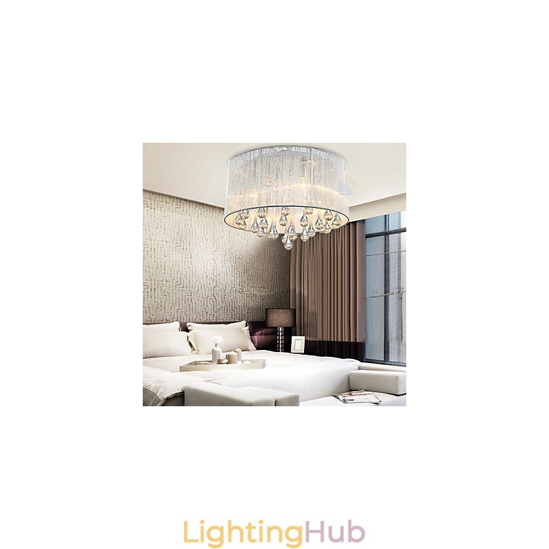 Ceiling Light Modern Crystal 4 Lights