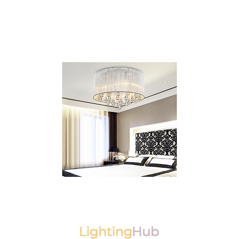 Ceiling Light Modern Crystal 4 Lights