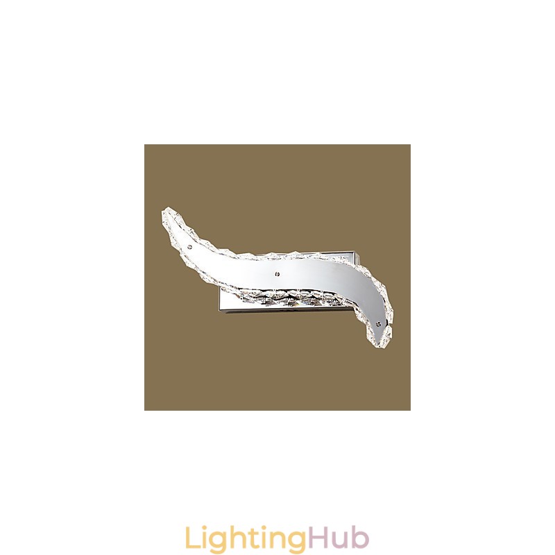 Integrated Modern Contemporary Painting Feature for Crystal Ambient Light Wall Sconces Wall Light
