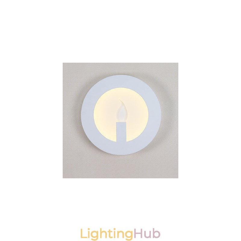 Integrated Modern Contemporary Painting Feature for Ambient Light Wall Sconces Wall Light