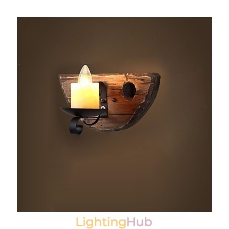 Rustic Lodge Painting Feature for Mini Style Ambient Light Wall Sconces Wall Light Rustic Lodge Painting Feature for Mini Style Ambient Light Wall Sconces Wall Light