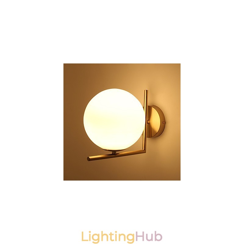 Modern Contemporary Electroplated Feature for Arc Uplight Wall Sconces Wall Light