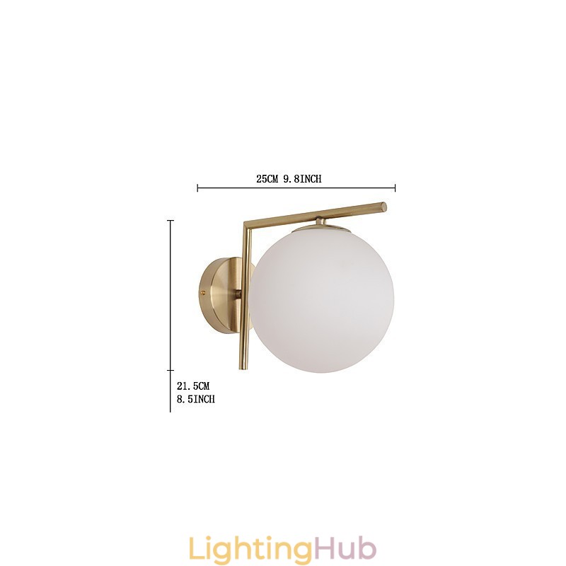 Modern Contemporary Electroplated Feature for Arc Uplight Wall Sconces Wall Light