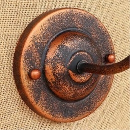 Simple And Retro Creative Personality Rust Color American wall lamp Wall Sconces Wall Light