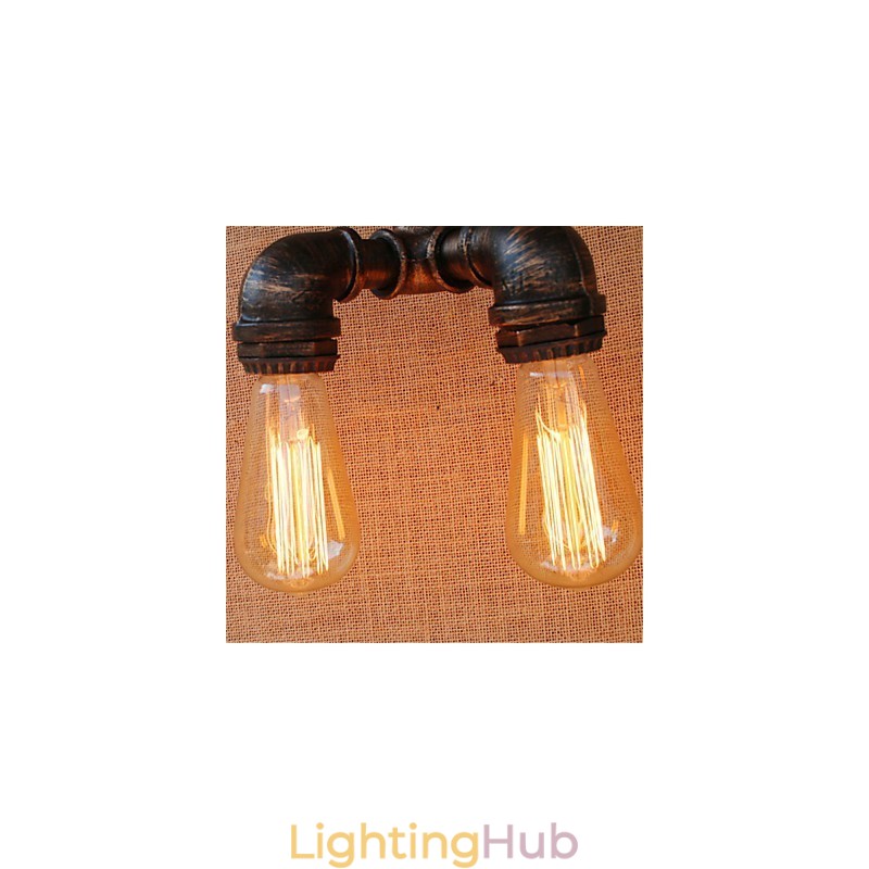Rustic Lodge Painting Feature for Ambient Light Wall Sconces Wall Light