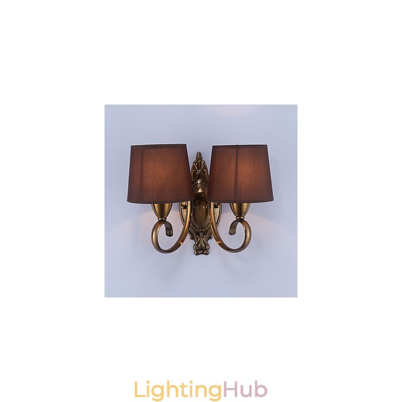 Traditional Classic Electroplated Feature for Eye Protection Downlight Wall Sconces Wall Light