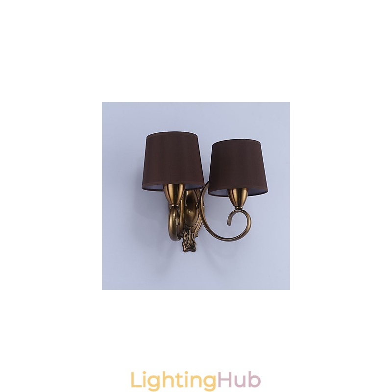 Traditional Classic Electroplated Feature for Eye Protection Downlight Wall Sconces Wall Light
