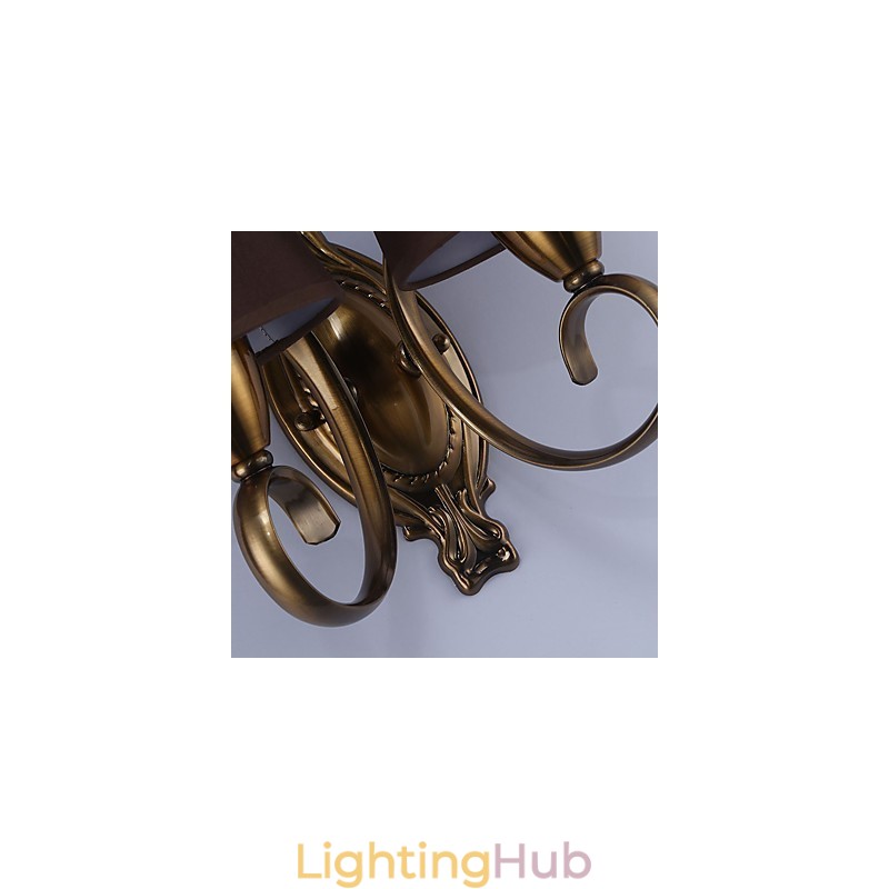 Traditional Classic Electroplated Feature for Eye Protection Downlight Wall Sconces Wall Light