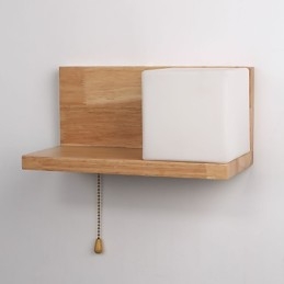 Wood Wall Sconces Max Country Style With Switch