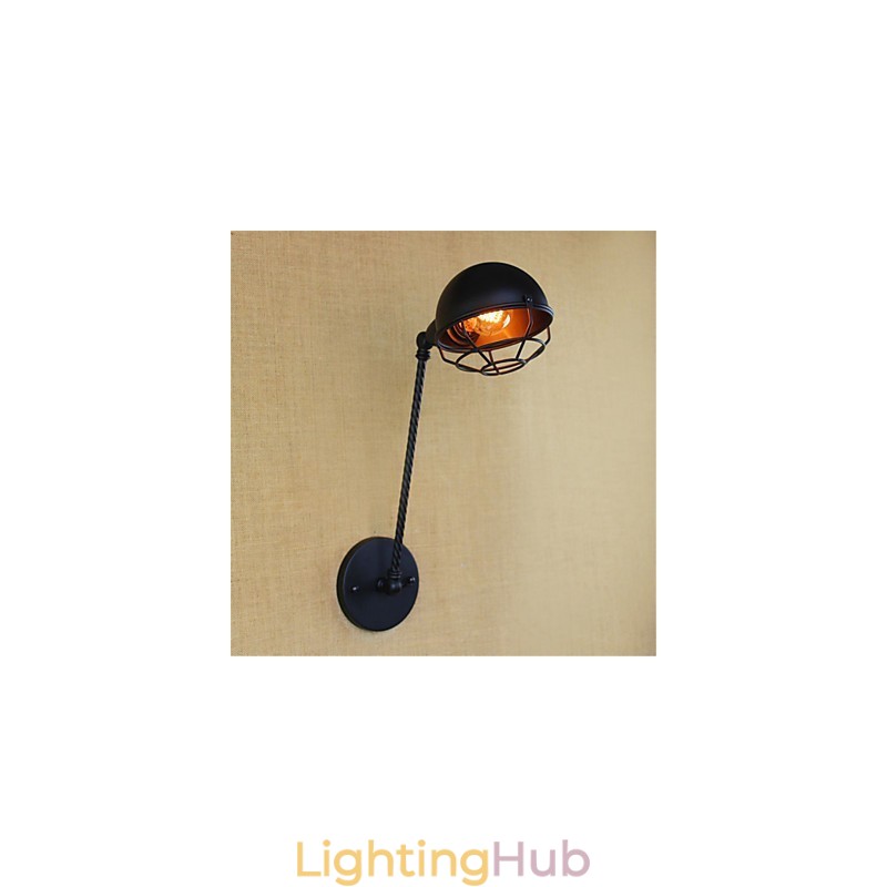 Country Retro Painting Feature for Mini Style Eye ProtectionDownlight Wall Lights