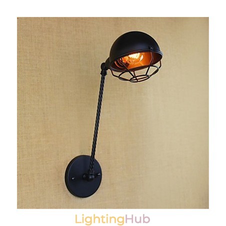 Country Retro Painting Feature for Mini Style Eye ProtectionDownlight Wall Lights