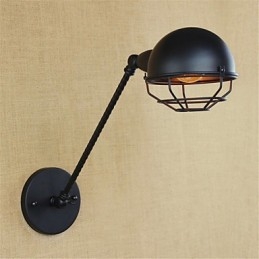 Country Retro Painting Feature for Mini Style Eye ProtectionDownlight Wall Lights
