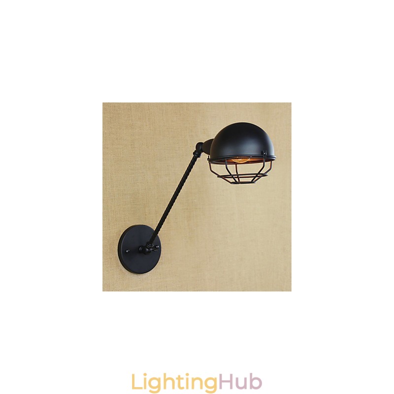 Country Retro Painting Feature for Mini Style Eye ProtectionDownlight Wall Lights