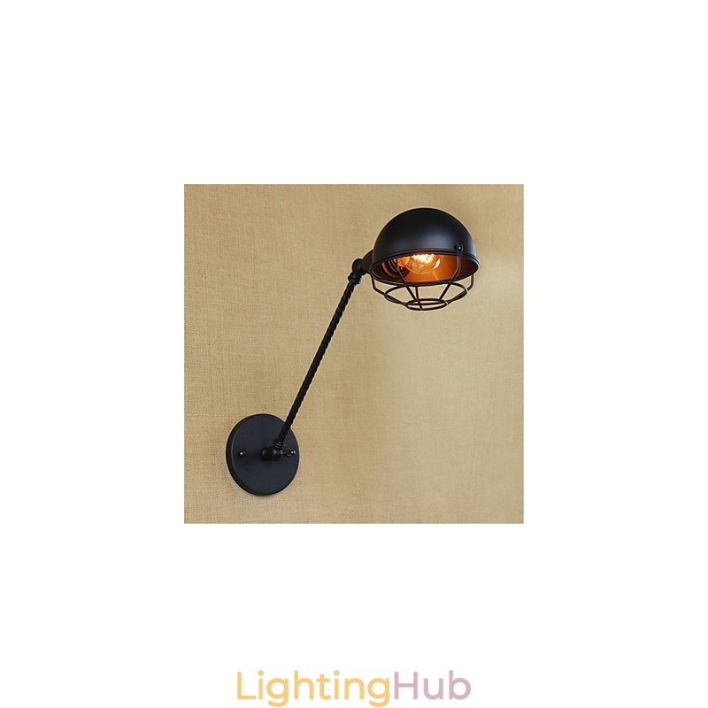 Country Retro Painting Feature for Mini Style Eye ProtectionDownlight Wall Lights