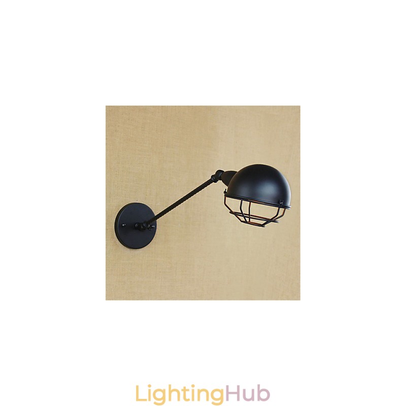 Country Retro Painting Feature for Mini Style Eye ProtectionDownlight Wall Lights