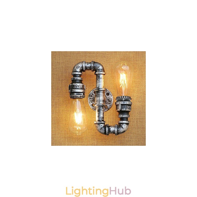 Country Retro Painting Feature for Swing Arm Ambient Light Wall Sconces Wall Light