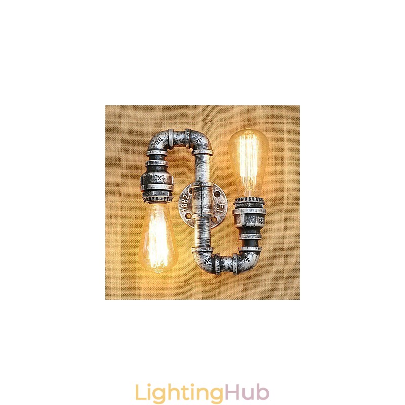 Country Retro Painting Feature for Swing Arm Ambient Light Wall Sconces Wall Light