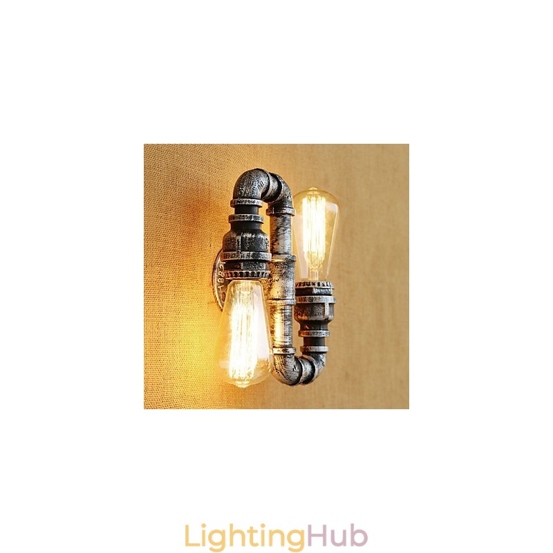Country Retro Painting Feature for Swing Arm Ambient Light Wall Sconces Wall Light