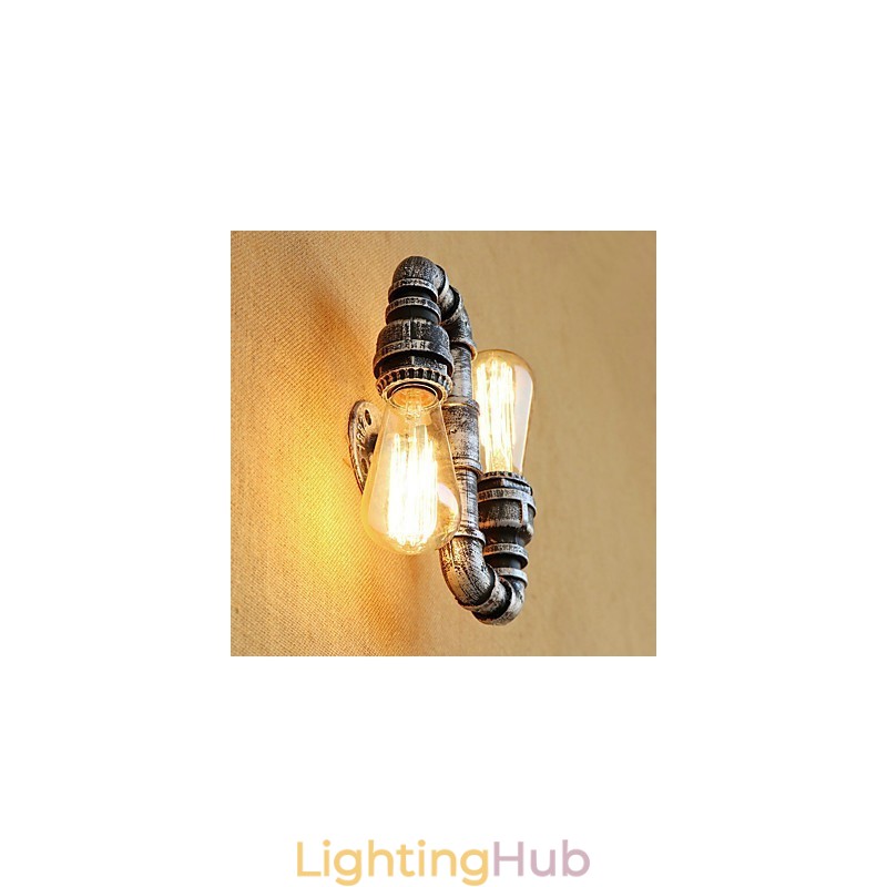Country Retro Painting Feature for Swing Arm Ambient Light Wall Sconces Wall Light