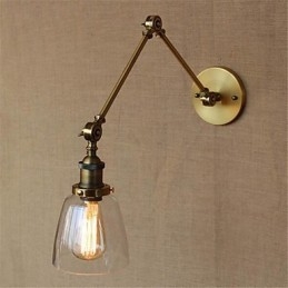 Rustic Lodge Country Retro Electroplated Feature for Adjustable Height And Angle Arm Eye Protection