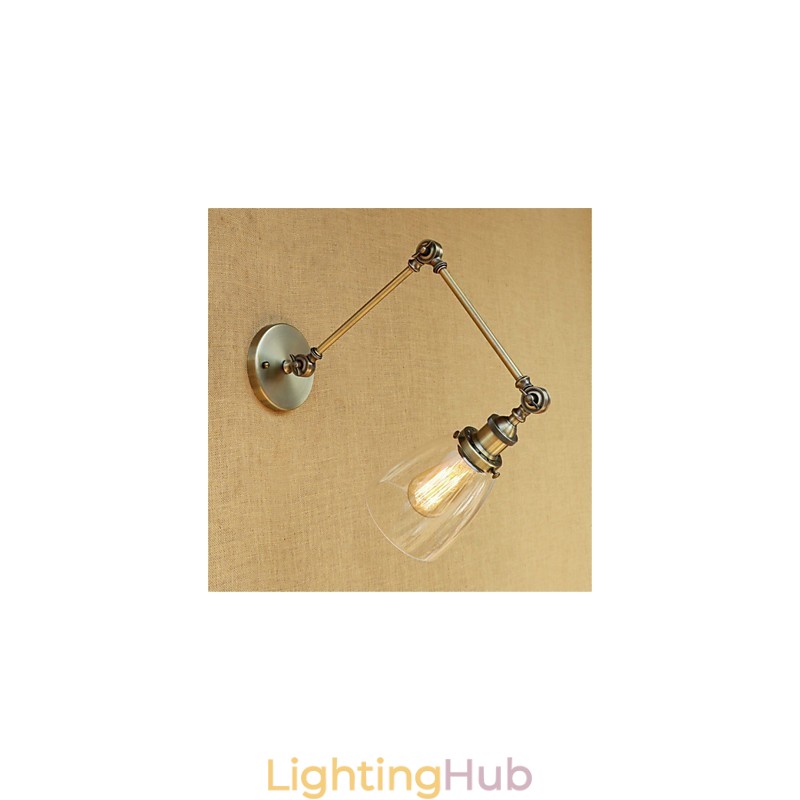 Rustic Lodge Country Retro Electroplated Feature for Adjustable Height And Angle Arm Eye Protection