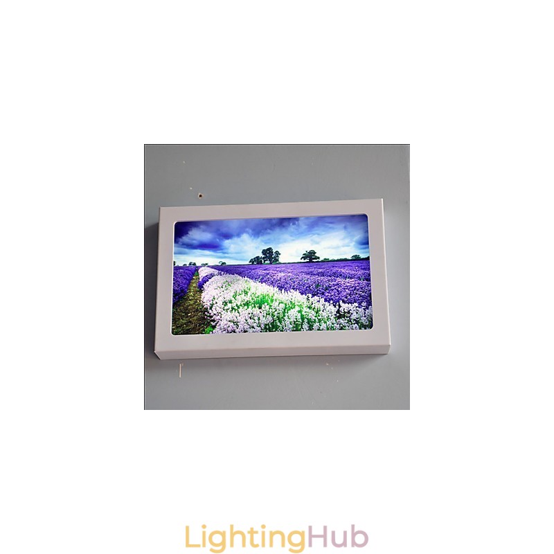 Integrated Modern Contemporary Modern Comtemporary Painting Feature for Ambient Light Wall Sconces