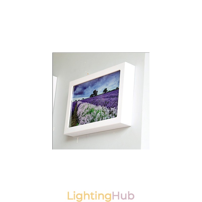 Integrated Modern Contemporary Modern Comtemporary Painting Feature for Ambient Light Wall Sconces