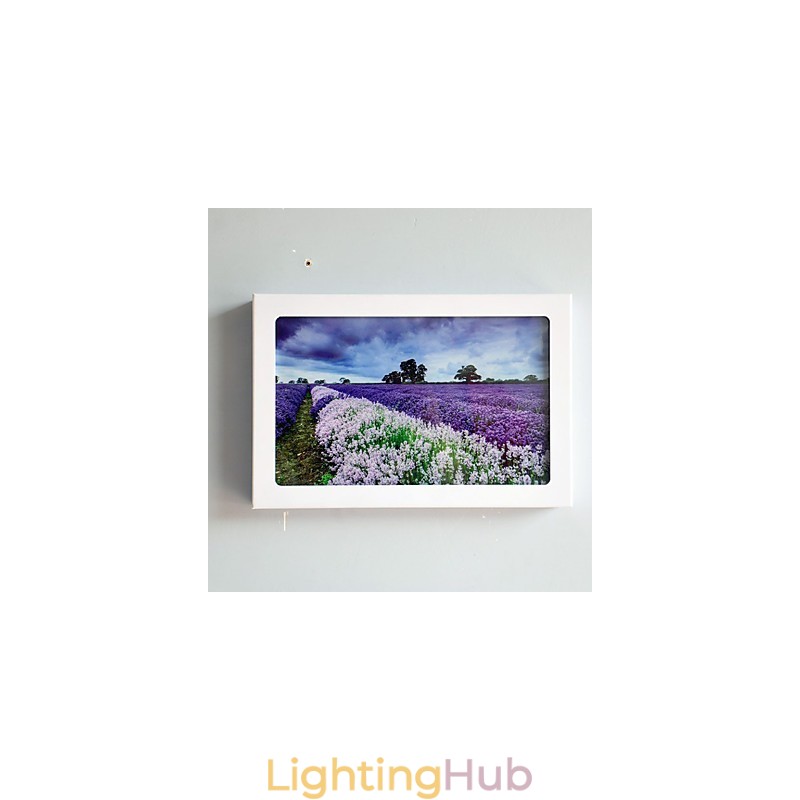 Integrated Modern Contemporary Modern Comtemporary Painting Feature for Ambient Light Wall Sconces